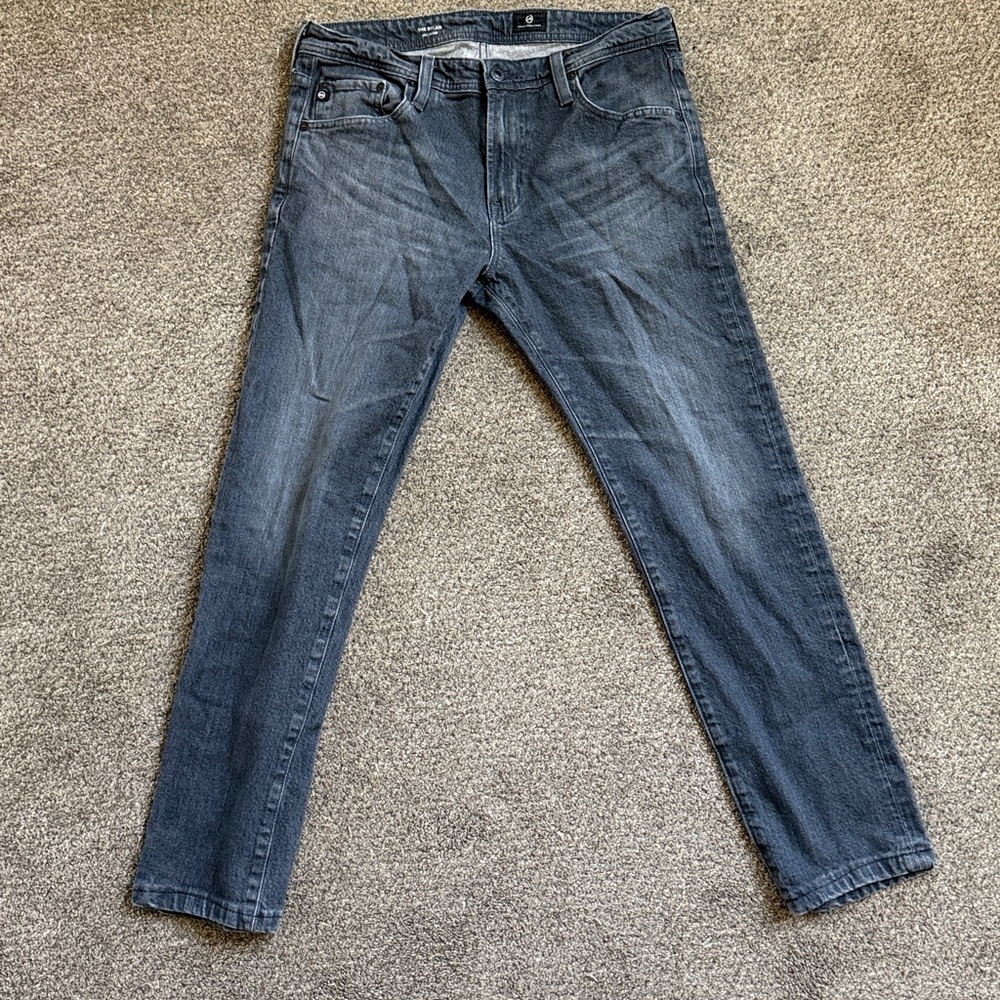 Ag Adriano Goldschmied Dark Blue Denim Men’s Jeans 32 waistThe Dylan Slim skinny